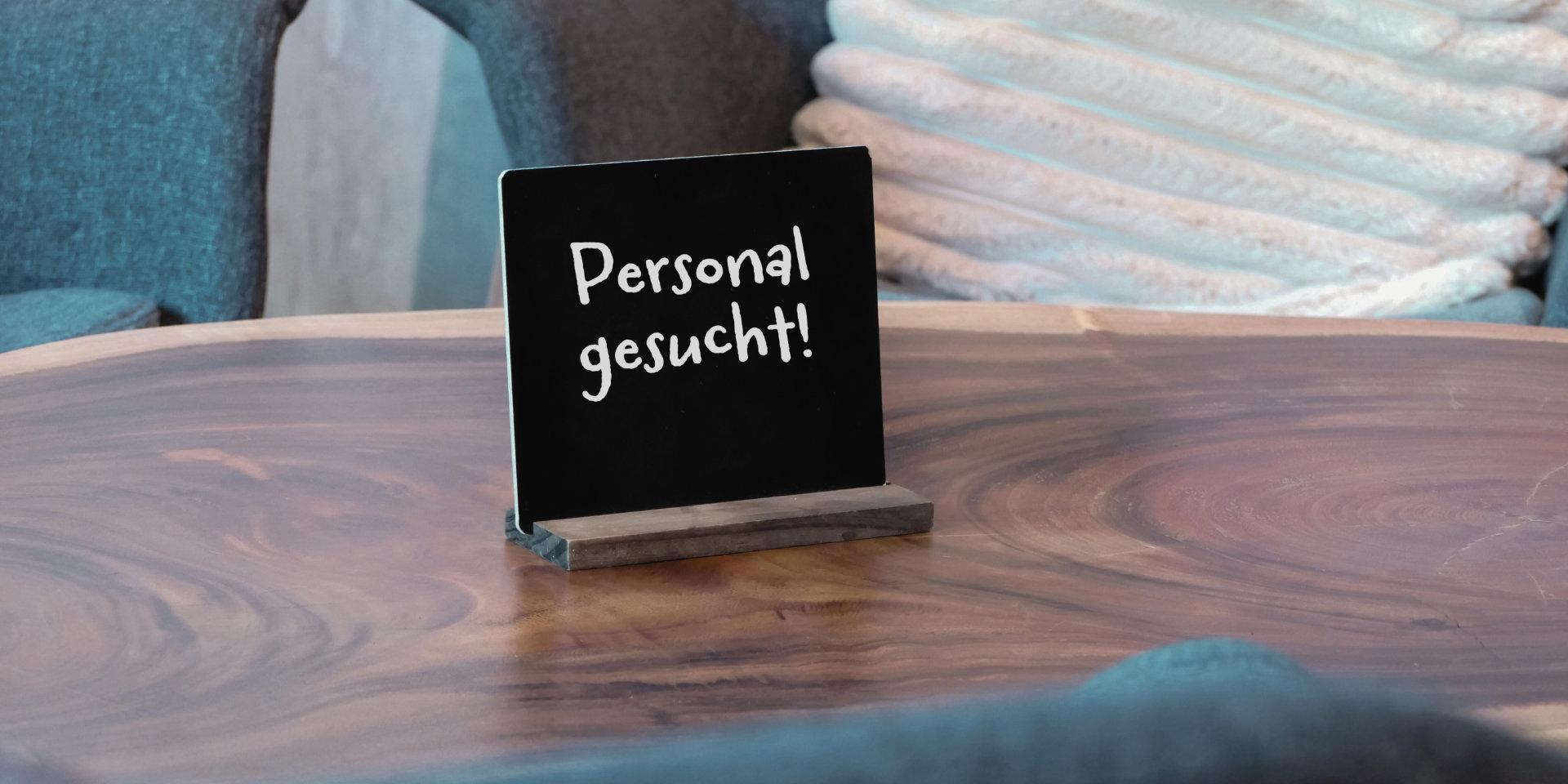 Personal gesucht